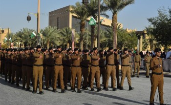 وزارة الداخلية تنظم عرضاً عسكرياً في محافظة الدرعية، ضمن فعاليات ذكرى “يوم التأسيس”