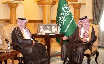 سمو نائب أمير مكة المكرمة يستقبل مدير صندوق الموارد البشرية بالمنطقة