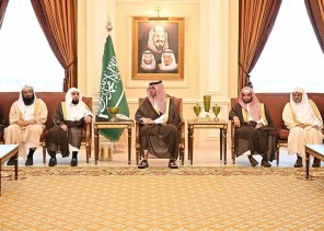 سمو الأمير سعود بن جلوي يستقبل رؤساء المحاكم والقضاة بجدة