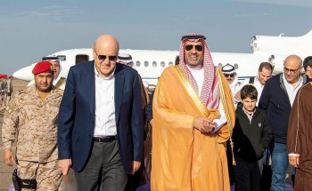 رئيس الوزراء اللبناني يصل إلى المدينة المنورة