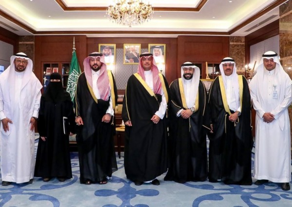 سمو محافظ الأحساء يستقبل رئيس جمعية المشي بالمحافظة والرئيس التنفيذي للاتحاد السعودي للخماسي