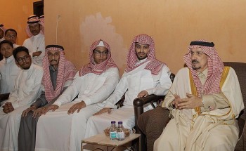 أميرِ منطقة الرياض يعزِّي أسرةَ السعد في وفاة اللواء محمد السعد