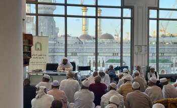 وزارة الشؤون الإسلامية تقدم أكثر من 6,103,500 خدمة دعوية لضيوف الرحمن من المعتمرين والزوار