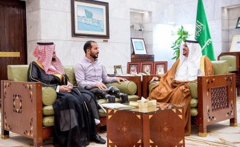 سمو نائب أمير الرياض يستقبل رئيس مجلس إدارة جمعية رعاية مبتوري الأطراف