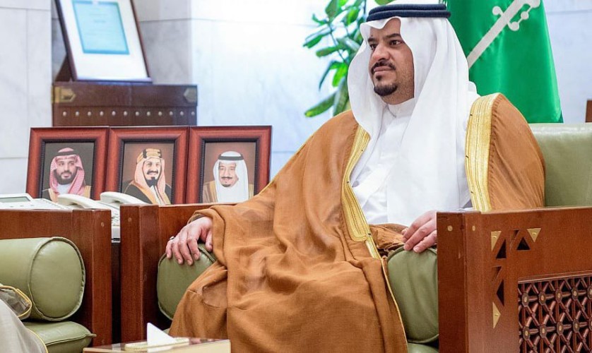 سمو نائب أمير الرياض يستقبل رئيس مجلس إدارة جمعية “دماؤنا صدقة” التطوعية