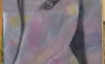 بالفيديو.. “الحصان” لوحة فنية للفنانة التشكيلية افنان عيسى