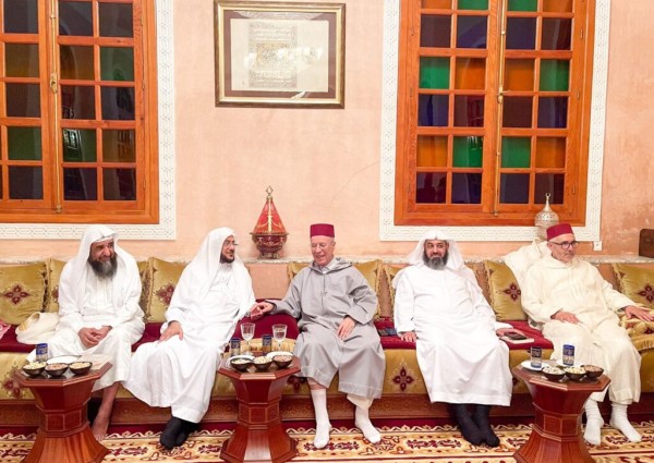 بالصور.. وزير الأوقاف المغربي يحتفي بوزير الشؤون الإسلامية بالعاصمة الرباط