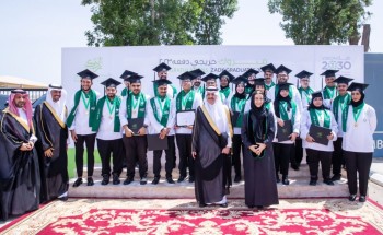 يرعى حفل تخريج طلاب وطالبات الأكاديمية السعودية لفن الطهي  ( زادك )
