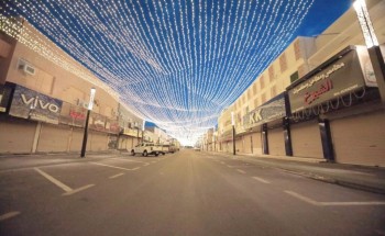 بلدية بقيق تنفذ عدد من المشاريع لتحسين المشهد الحضري ورفع كفاءة الطرق والشوارع