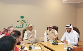 اجتماع تنسيقي بين الصحة في مكة المكرمة والهلال الأحمر السعودي