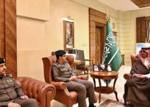 سمو الأمير سعود بن جلوي يستقبل مدير شرطة محافظة جدة