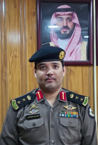 ترقية مرزوق بن جدي العتيبي إلى رتبته الجديدة عقيدا في شرطة الأحساء
