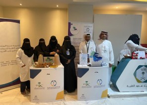 فريق “فعاليات المجتمع التطوعي” يُشارك في فعاليات اليوم العالمي لسلامة المرضى في مدينة الملك سعود الطبية