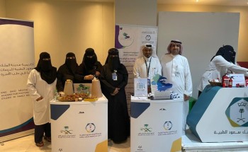 فريق “فعاليات المجتمع التطوعي” يُشارك في فعاليات اليوم العالمي لسلامة المرضى في مدينة الملك سعود الطبية