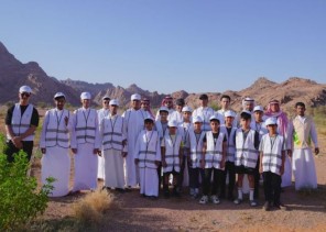 هيئة تطوير محمية الملك سلمان بن عبدالعزيز الملكية ‏ ‏تنظم مبادرة تثقيفية وتدريبية لأعمال التشجير والرعاية مع نادي الطائي