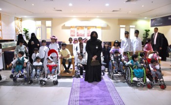 الأميرة سميرة بنت عبدالله الفيصل تزور مركز جمعية الأطفال ذوي الإعاقة بحائل