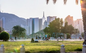 حدائق العاصمة المقدسة تستقبل زوارها وسط حزمة من الخدمات البلدية