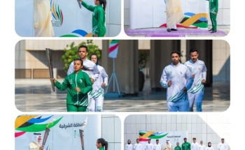 أمير الشرقية يتسلّم شعلة دورة الألعاب السعودية 2023