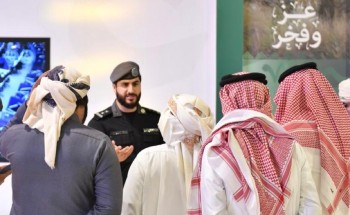 المركز الوطني للعمليات الأمنية يشارك ضمن معرض وزارة الداخلية واحة الأمن في مهرجان الملك عبدالعزيز للإبل بالصياهد