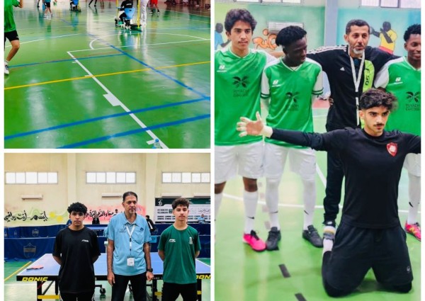 طلاب “تعليم الرياض” يفوزون بمنافسات كرة قدم الصالات والريشة الطائرة في بطولة المسابقات الرياضية