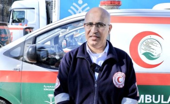 المدير التنفيذي للهلال الأحمر الفلسطيني يشكر المملكة لدورها الإنساني النبيل في إغاثة الشعب الفلسطيني في قطاع غزة