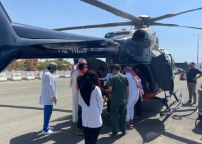 مستشفى القنفذة العام يتمكن من إنقاذ حياة ثمانينية بعد نقلها لمستشفى الملك فهد بجدة عبر الاخلاء الطبي الجوي