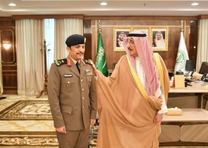 الأمير محمد بن ناصر يقلّد اللواء الشهراني رتبته الجديدة