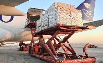 مغادرة الطائرة الإغاثية السعودية العاشرة التي يسيرها مركز الملك سلمان للإغاثة تحمل مساعدات المملكة للشعب الأوكراني