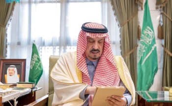 أمير منطقة الرياض يدشن الحملة الإعلامية  (تراحمنا – له – اثر)