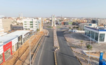 أمانة الجوف ..إنجاز 52% من أعمال تطوير امتداد طريق الملك عبدالعزيز بسكاكا