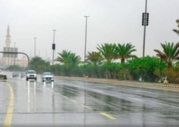 استمرار هطول الأمطار الرعدية على معظم مناطق المملكة من اليوم الخميس حتى الإثنين المقبل ..