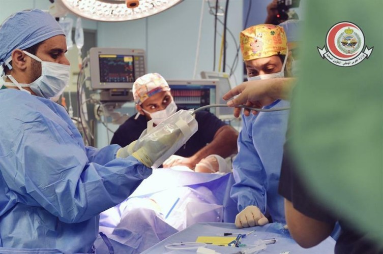 نجاح عملية فصل التوأم السيامي شيخة وشموخ بمستشفى الملك عبدالله التخصصي للأطفال