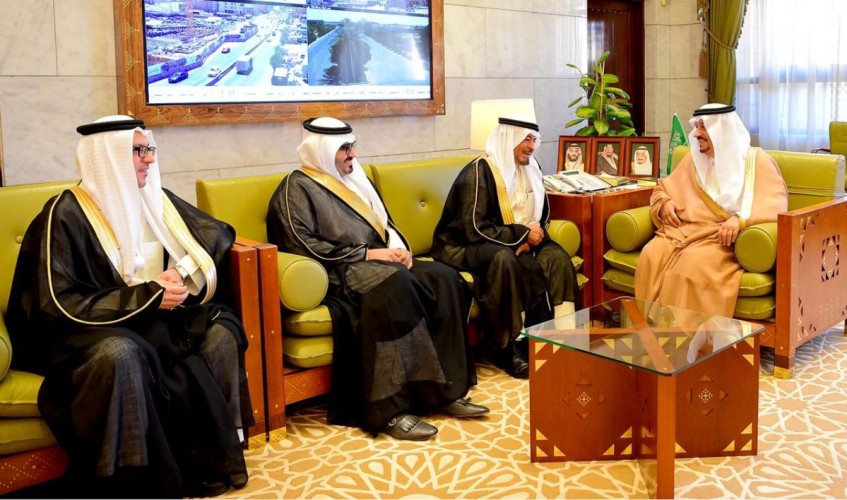 سمو أمير الرياض يستقبل رئيس مجلس إدارة شركة الشرق الأوسط للرعاية الصحية