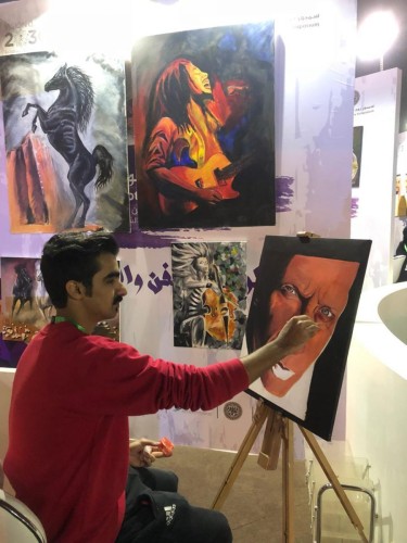 عروض فنية حية لـ17 فناناً سعودياً في سمبوزيوم “نقوش الجبيل “