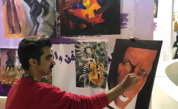 عروض فنية حية لـ17 فناناً سعودياً في سمبوزيوم “نقوش الجبيل “