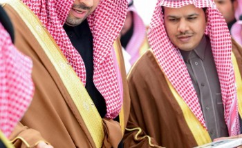 الأمير فيصل بن خالد بن سلطان يضع حجر الأساس لوحدة بيطرية نموذجية في منطقة الحدود الشمالية