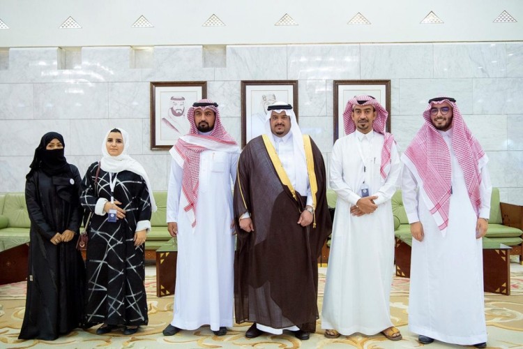 سمو أمير الرياض بالنيابة يستقبل رئيس مجلس إدارة النظار بمؤسسة متعافي الوقفية