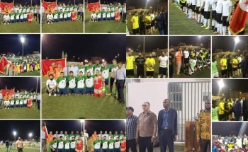 رابطة الجاليات المقيمة بالمملكة تقيم بطولة الدبلوماسيين لكرة القدم