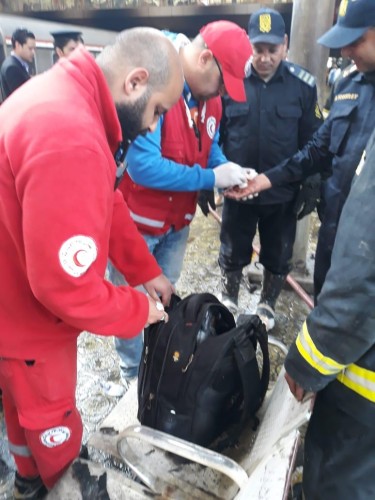 المنظمة العربية للهلال الأحمر والصليب الأحمر تنعى ضحايا حادث قطار محطة مصر