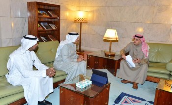 وكيل إمارة الرياض يستقبل مدير صندوق تنمية الموارد البشرية
