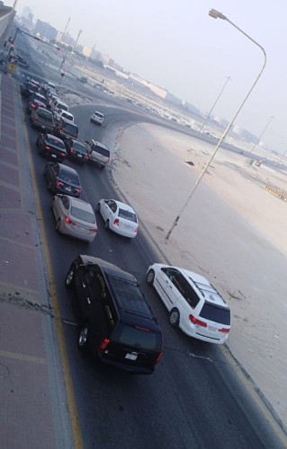 فتح تقاطع الطريق الدائري مع طريق الامير محمد بن فهد أمام حركة المرور بكافة الاتجاهات