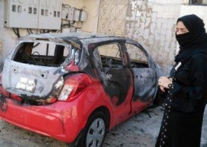 الفتاة صاحبة السيارة المحترقة أمام منزلها في جدة تكشف تفاصيل الحادث (فيديو)