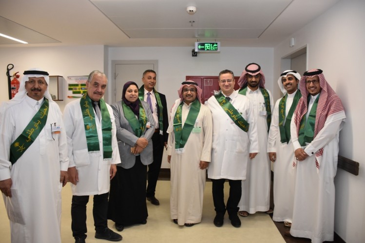 المستشفى السعودي الالماني بعسير يحتفل بيوم الوطن