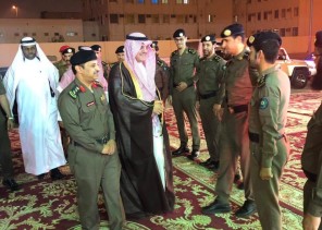أمير محافظة حفر الباطن يزور الإدارة العامة للدفاع المدني بالمحافظة