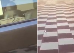 بالفيديو: مواطن كاد أن يقع في كارثة محققة أثناء ركوبه سيارته .. وهذا ما اكتشفه خلف مركبته!