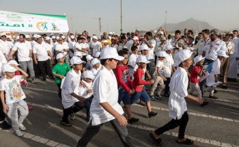 أكثر من 850 شخص في فعالية الصحة للمشي بمكة تحت شعار “امش30”