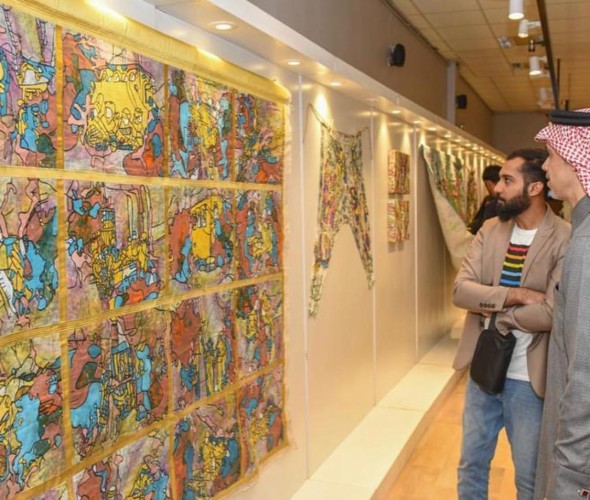 معرض تشكيلي لثلاثة فنانات سعوديات