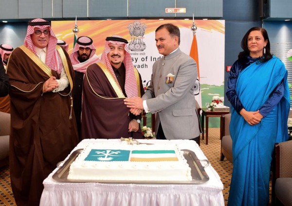 سمو أمير منطقة الرياض يشرف حفل سفارة جمهورية الهند