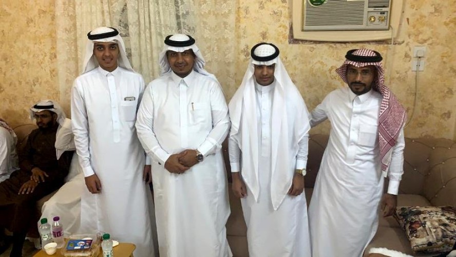 مدير مكتب هيئة الرياضة بجازان يحتفل بخطوبة ابنه