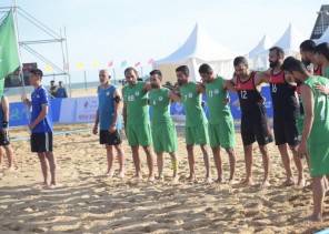في افتتاح البطولة الاسيوية أخضر الشاطئية يتعثر امام عمان